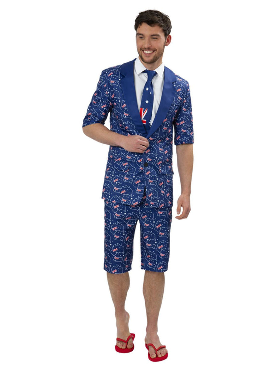 Stand Out Suit Australia Flag Mens