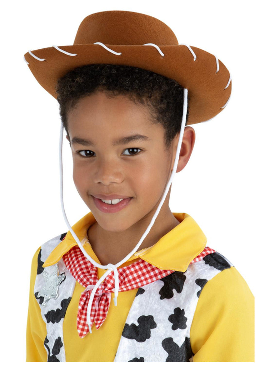 Cowboy Stitched Hat Brown Au Smiffys Australia 7457