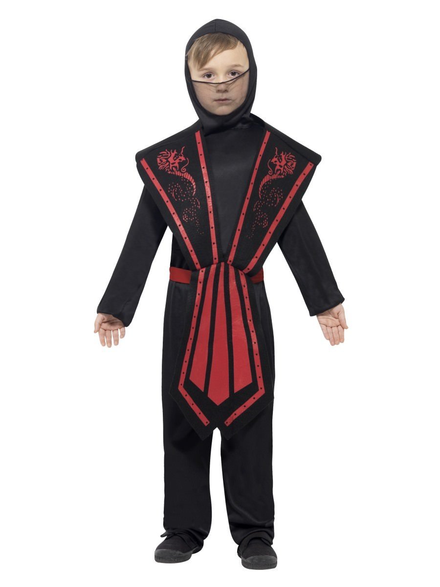 Red Ninja Costume For Girls