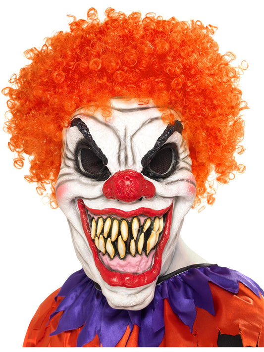 Scary Clown Mask Foam Rubber