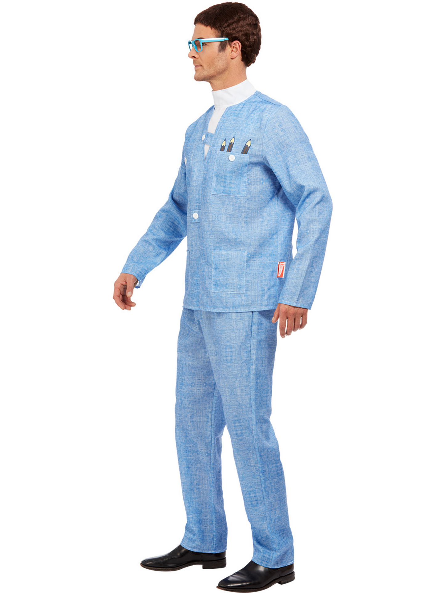 Thunderbirds Brains Costume, Blue