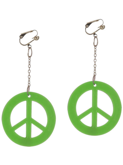 Neon Green CND Earrings