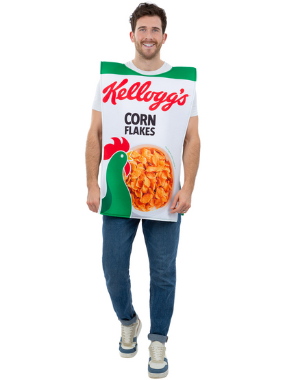 Kelloggs Corn Flakes Cereal Box Costume