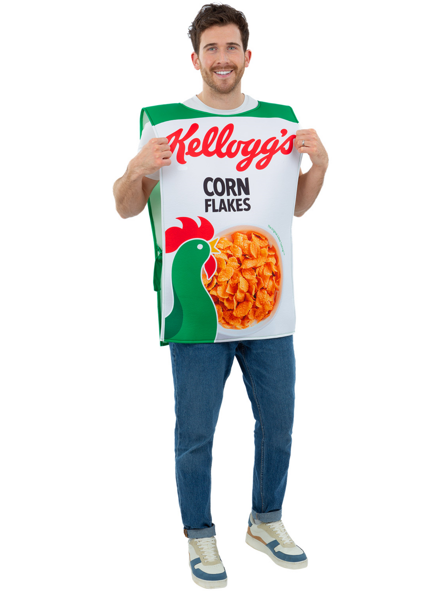 Kelloggs Corn Flakes Cereal Box Costume