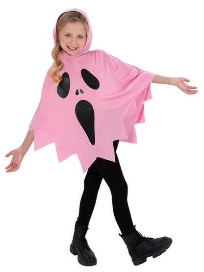 Pink Ghost Poncho Alternative 1