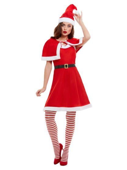 Miss Santa Dress with Cape