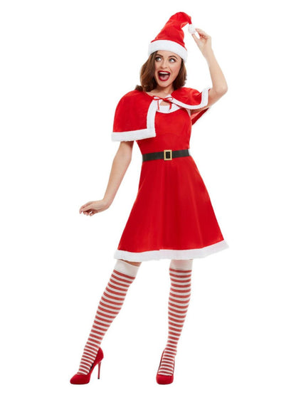 Miss Santa Dress with Cape