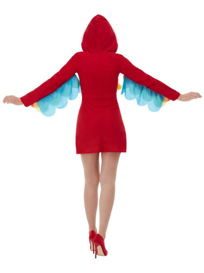 Parrot Hooded Dress