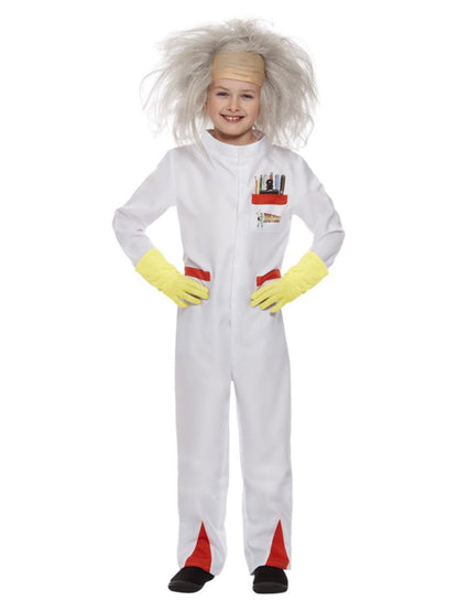 Back To The Future Doc Costume, Kids Alt1