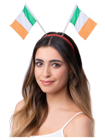 St Patricks Day Flag Bopper Headband