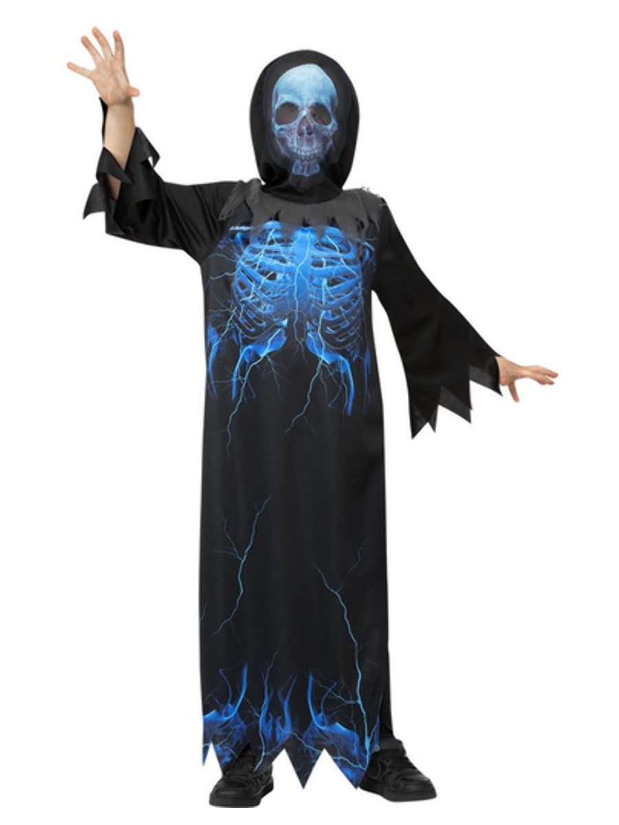Midnight Skeleton Reaper Costume | Smiffys.com.au.com.au – Smiffys ...