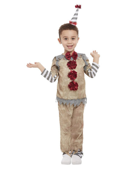 Toddler Vintage Clown Costume