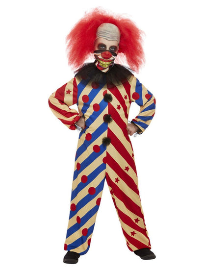 Boys Creepy Clown Costume