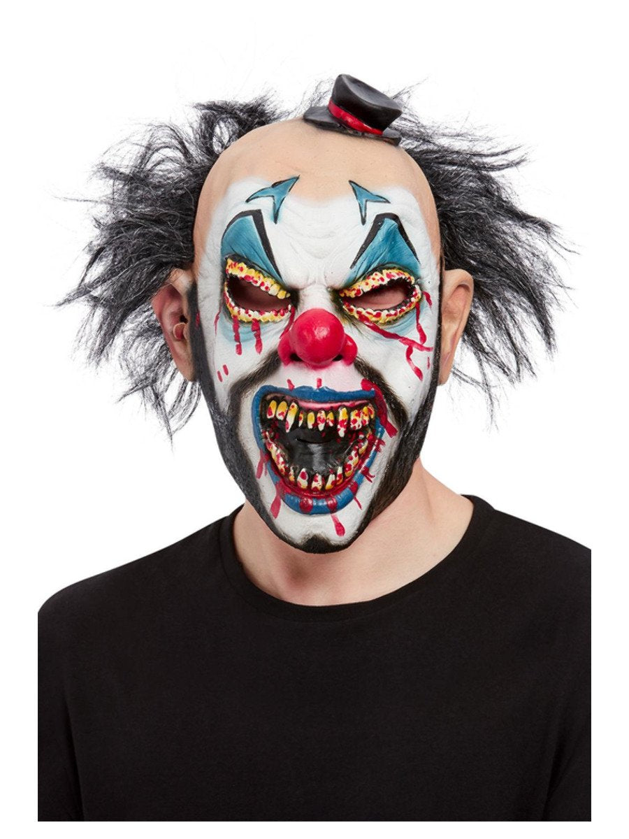 Evil Clown Overhead Mask