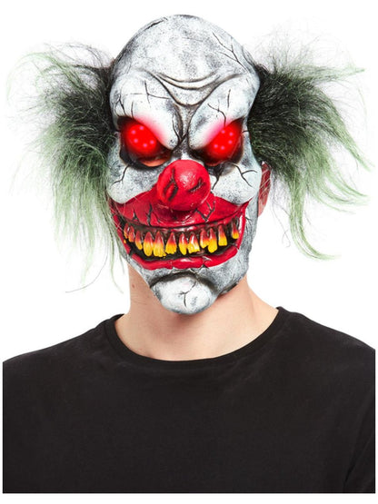 Evil Clown Overhead Mask