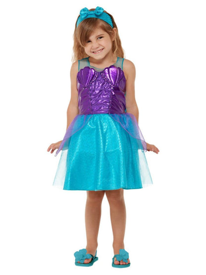 Girls Toddler Mermaid Costume Alt1