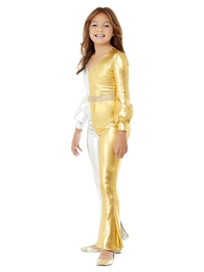 Girls 70s Super Chic Costume Alt1