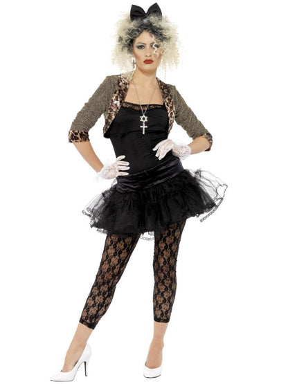 80s Wild Child Costume, Black