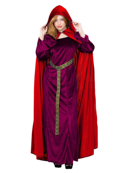 Deluxe Cloak, Garnet Red, Adults