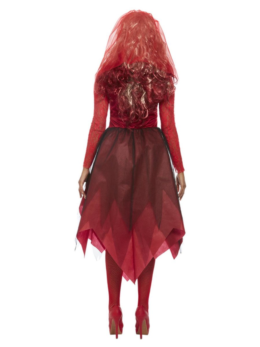 Graveyard Bride Costume, Red | Smiffys.com.au – Smiffys Australia