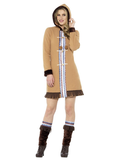 Arctic Lady Costume, Brown