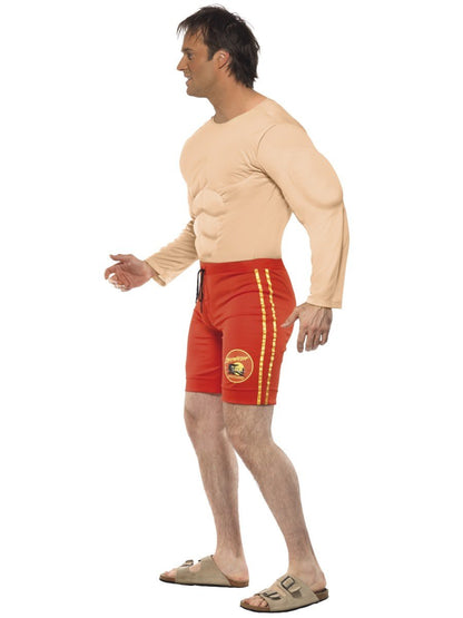 Baywatch Lifeguard Costume with Muscle Vest Alternative View 1.jpg