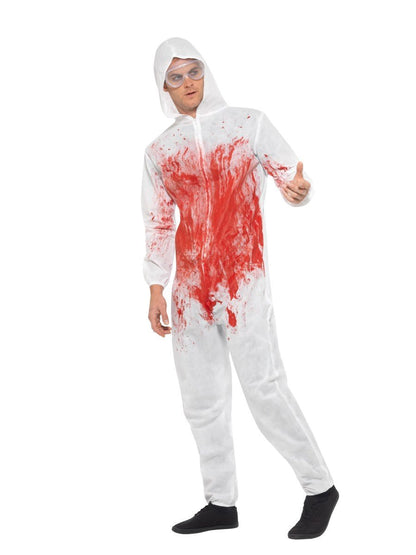 Bloody Forensic Overall Costume Alternative View 1.jpg