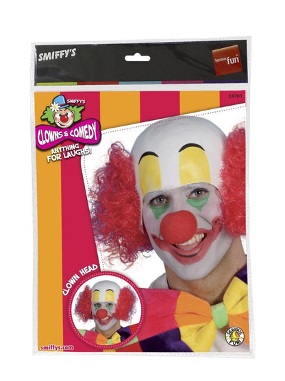 Clown Rubber Top Wig Alternative View 1.jpg