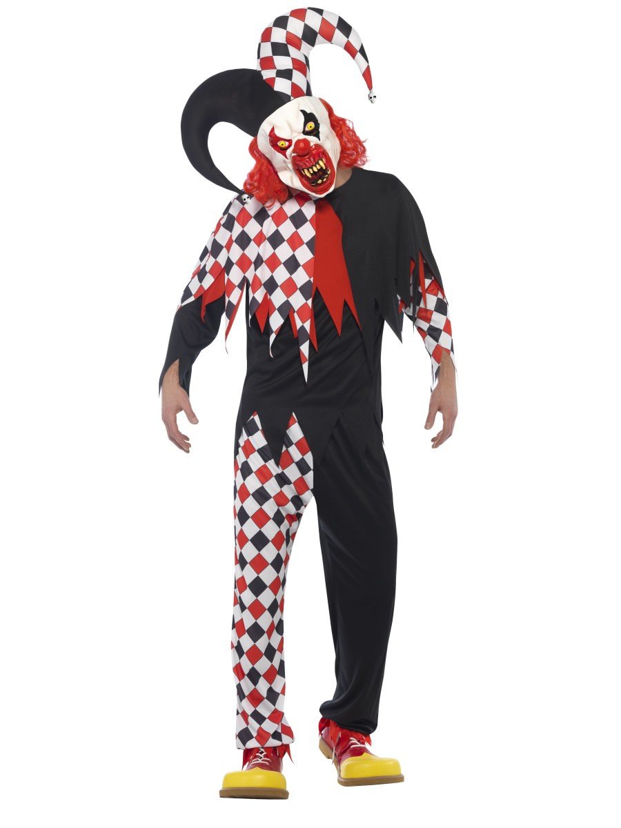 Crazed Jester Costume | Smiffys.com.au – Smiffys Australia