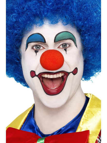 Crazy Clown Wig, Blue Alternative View 1.jpg