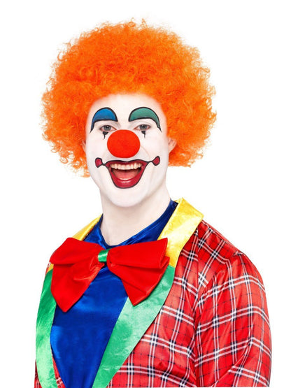 Crazy Clown Wig, Orange Alternative View 1.jpg