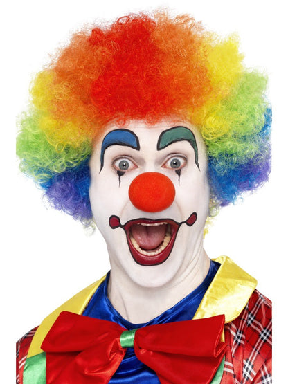 Crazy Clown Wig, Rainbow Alternative View 1.jpg