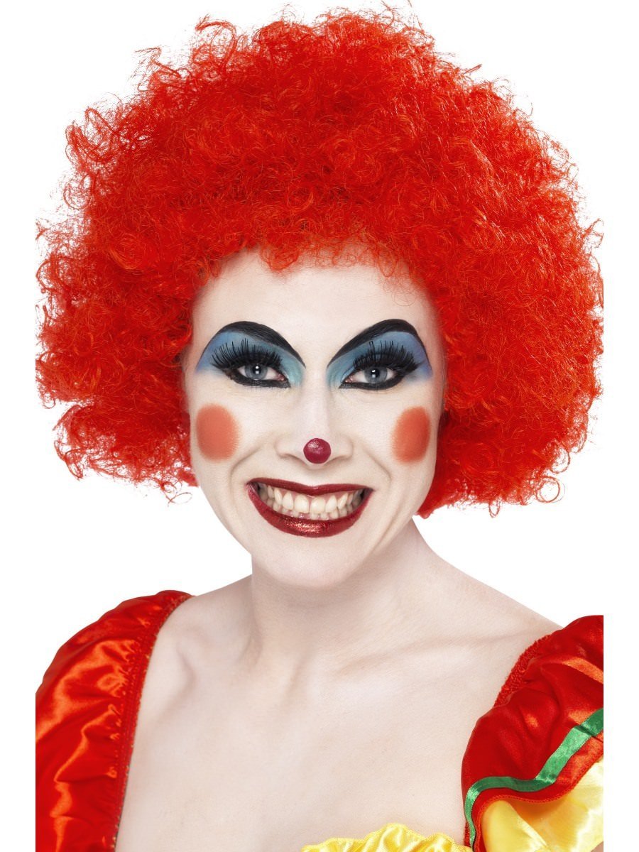 Red Crazy Clown Wig Smiffys .au Smiffys Australia