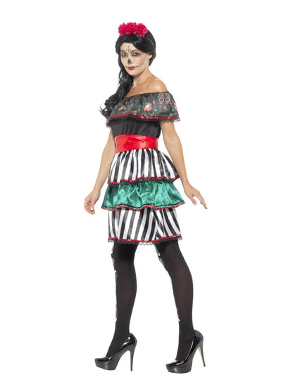 Day of the Dead Senorita Doll Costume Alternative View 1.jpg