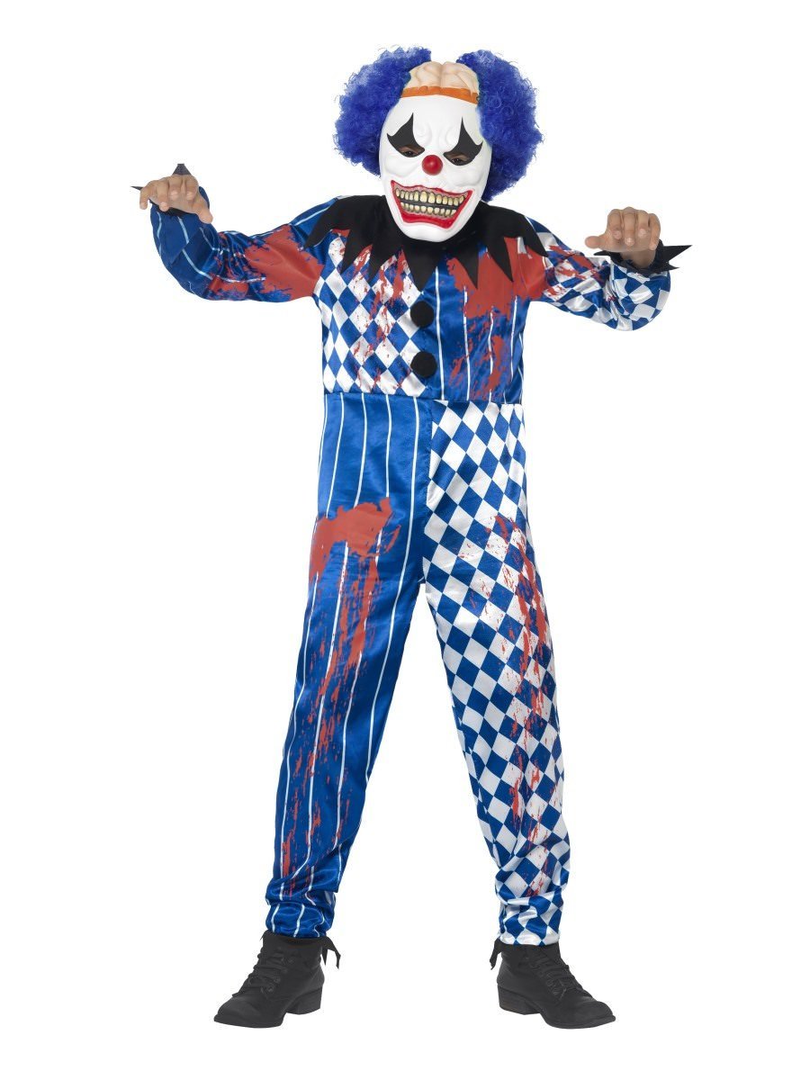 Deluxe Sinister Clown Costume | Smiffys.com.au – Smiffys Australia