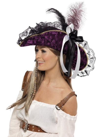 Fever Marauding Pirate Hat Alternative View 1.jpg