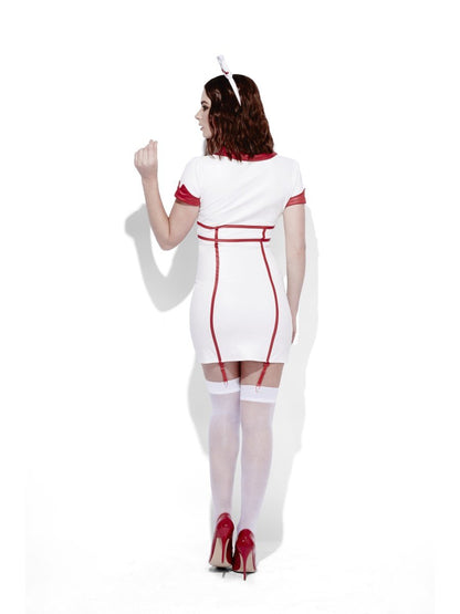 Fever Role-Play Nurse Wet Look Costume Alternative View 3.jpg