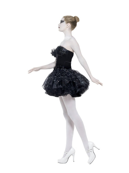 Gothic Swan Masquerade Costume Alternative View 1.jpg