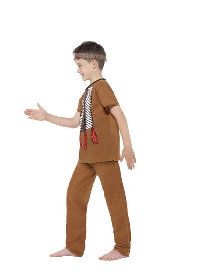 Native American Inspired Warrior Costume, Child Alternative View 1.jpg