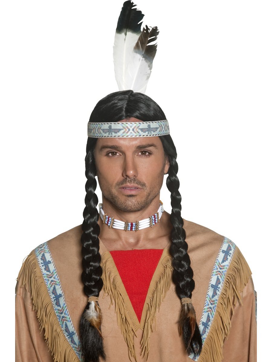 Native Indian Wig Smiffys .au Smiffys Australia