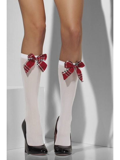 Opaque Knee High Socks Alternative View 1.jpg