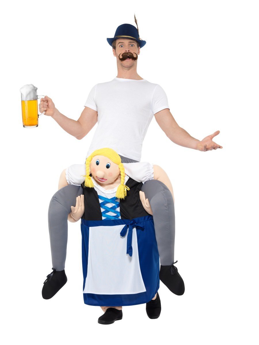 Piggyback Bavarian Beer Maiden Costume