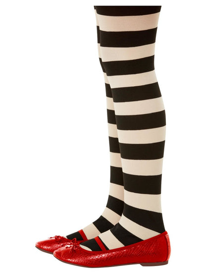 Santoro Ruby Striped Tights Side Image