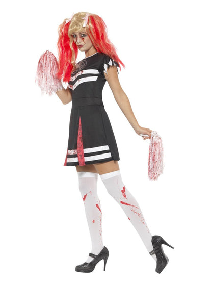 Satanic Cheerleader Costume Alternative View 1.jpg