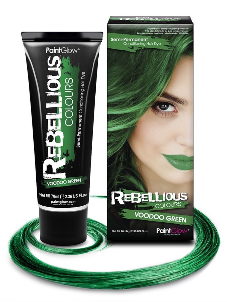 Semi-Permanent Hair Dye, Green