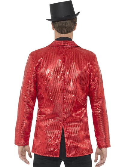 Sequin Jacket, Mens, Red Alternative View 2.jpg