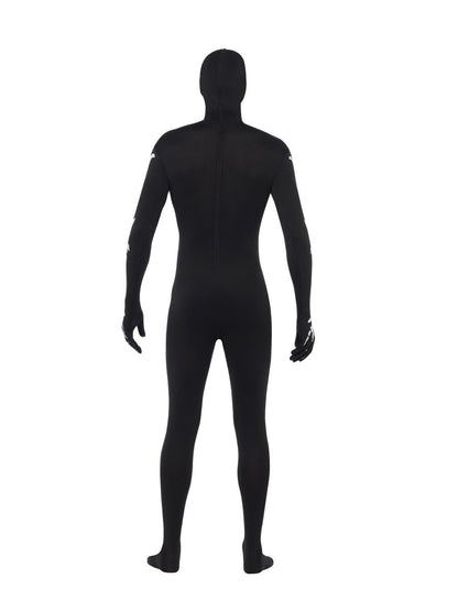 Skeleton Second Skin Costume, Black Alternative View 2.jpg