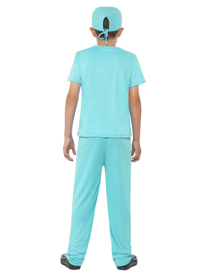 Surgeon Kids Costume Back