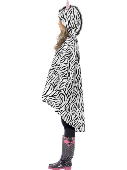 Zebra Party Poncho Alternative View 1.jpg