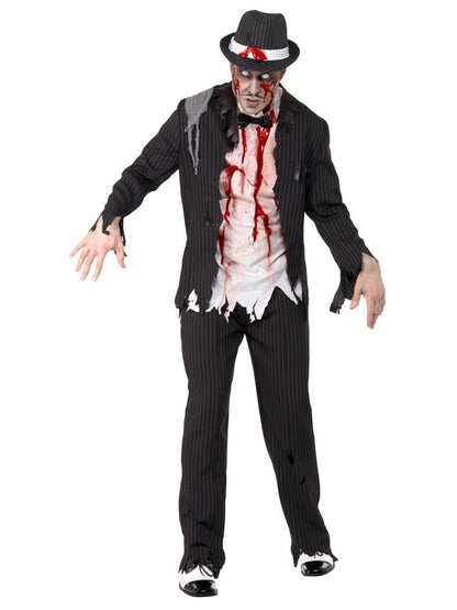 Zombie Gangster Costume, Black Alternative View 3.jpg